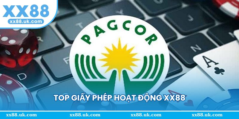 Top 3 giấy chứng nhận hoạt động hợp pháp quan trọng XX88